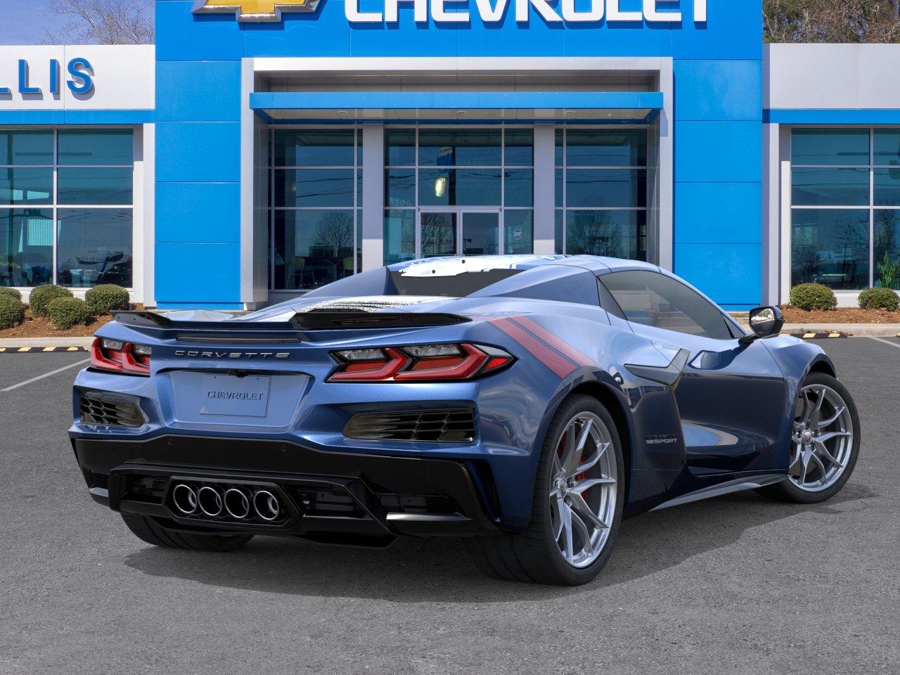 New 2027 Admiral Blue Metallic Chevrolet 3LT image 4
