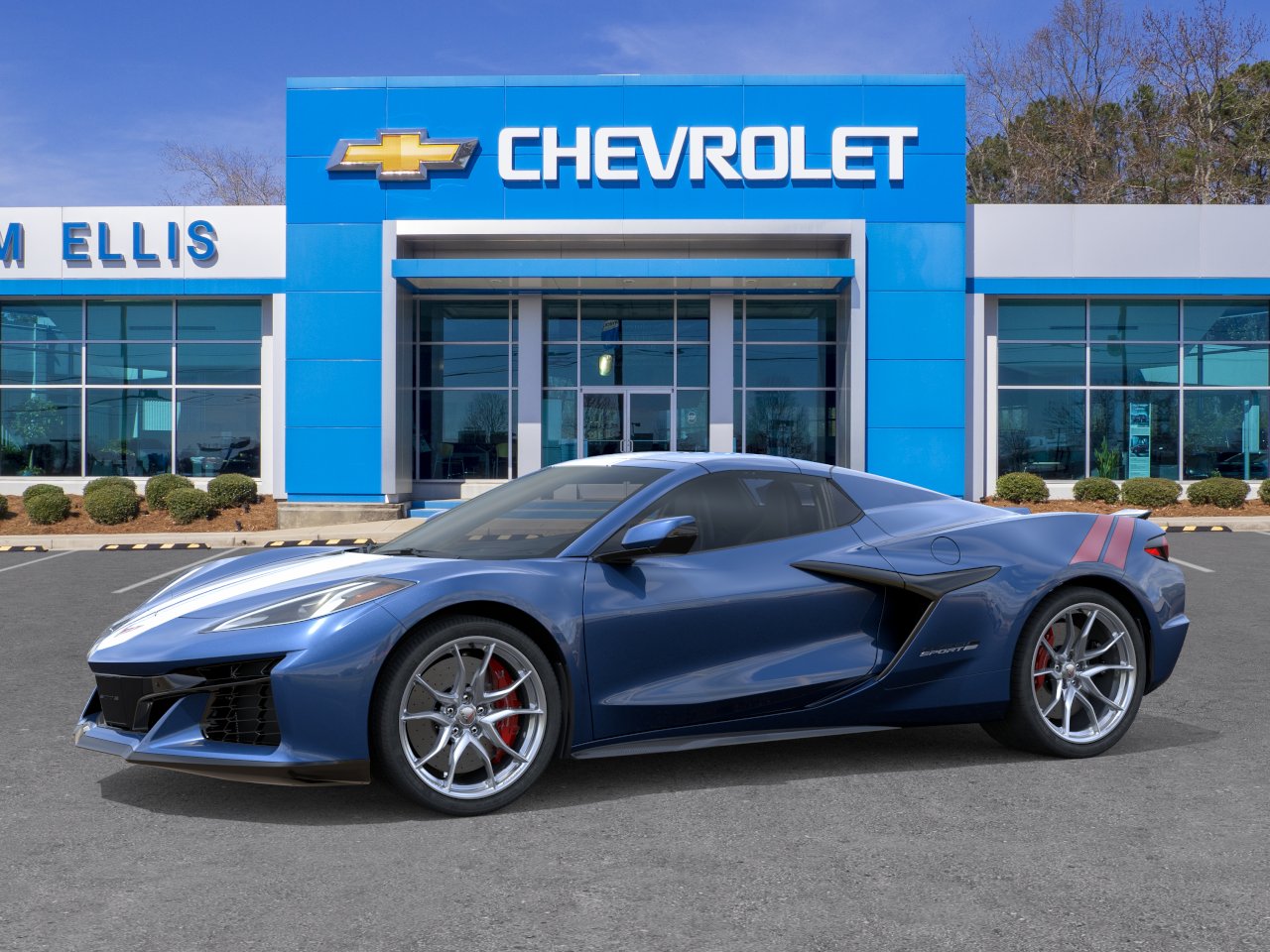 New 2027 Admiral Blue Metallic Chevrolet 3LT image 2