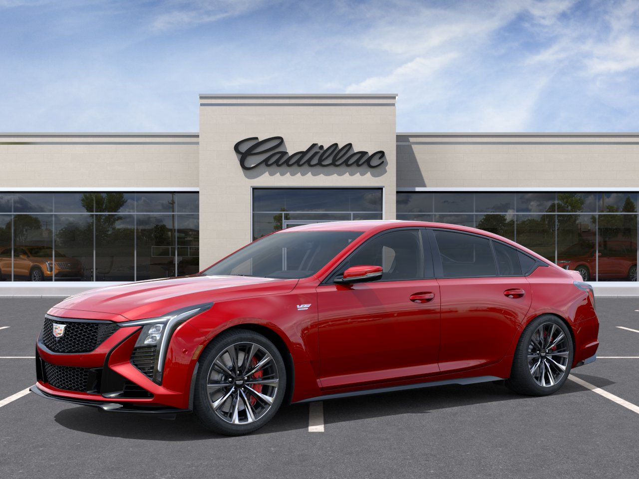 New 2026 Radiant Red Tintcoat Cadillac V-Series Blackwing image 3