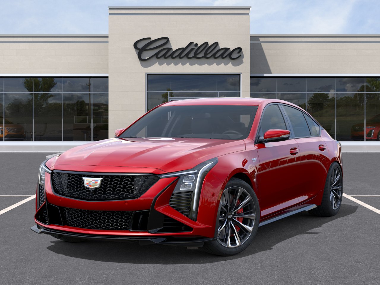 New 2026 Radiant Red Tintcoat Cadillac V-Series Blackwing image 7