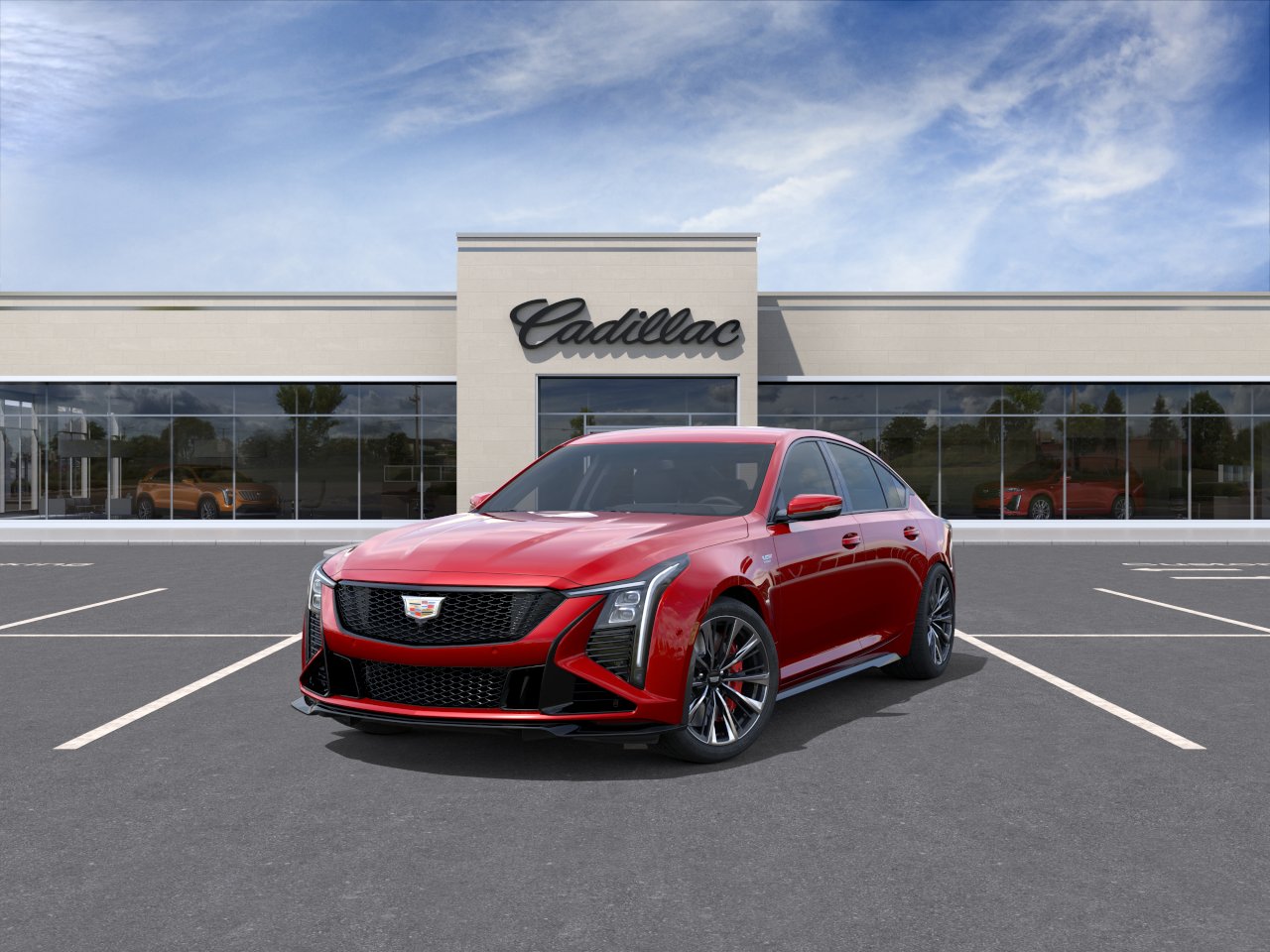 New 2026 Radiant Red Tintcoat Cadillac V-Series Blackwing image 9