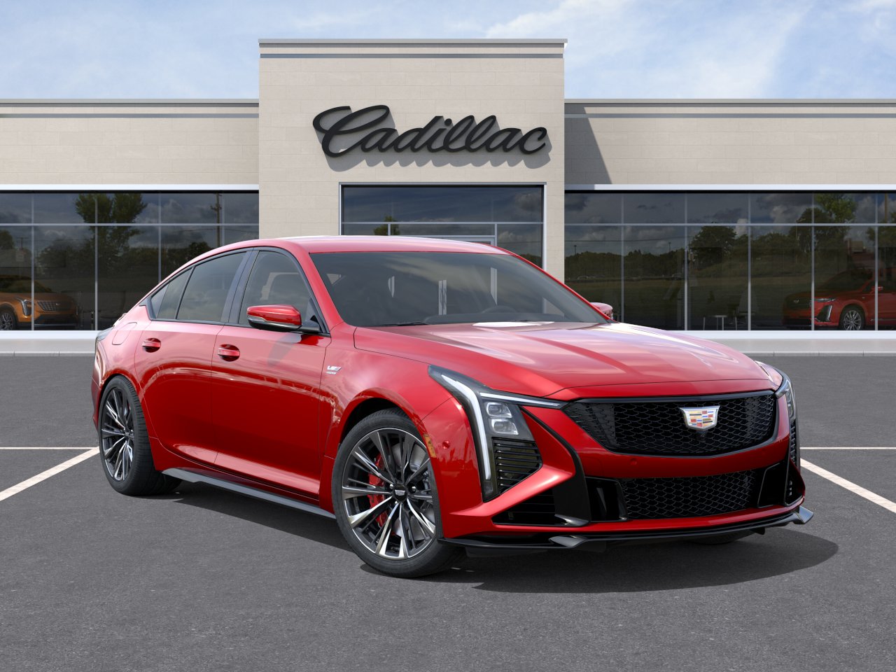 New 2026 Radiant Red Tintcoat Cadillac V-Series Blackwing image 8