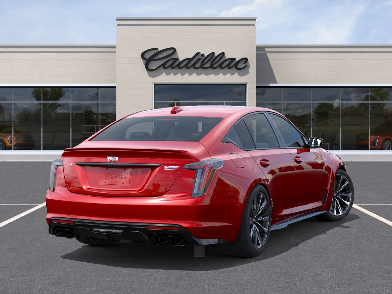 New 2026 Radiant Red Tintcoat Cadillac V-Series Blackwing image 5