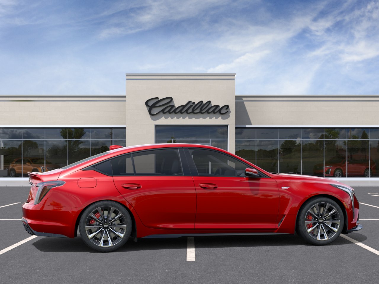 New 2026 Radiant Red Tintcoat Cadillac V-Series Blackwing image 6