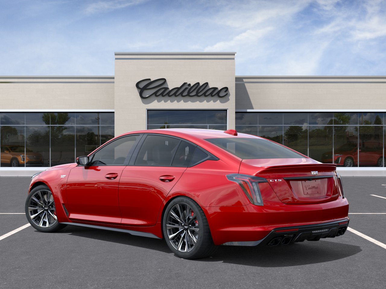 New 2026 Radiant Red Tintcoat Cadillac V-Series Blackwing image 4