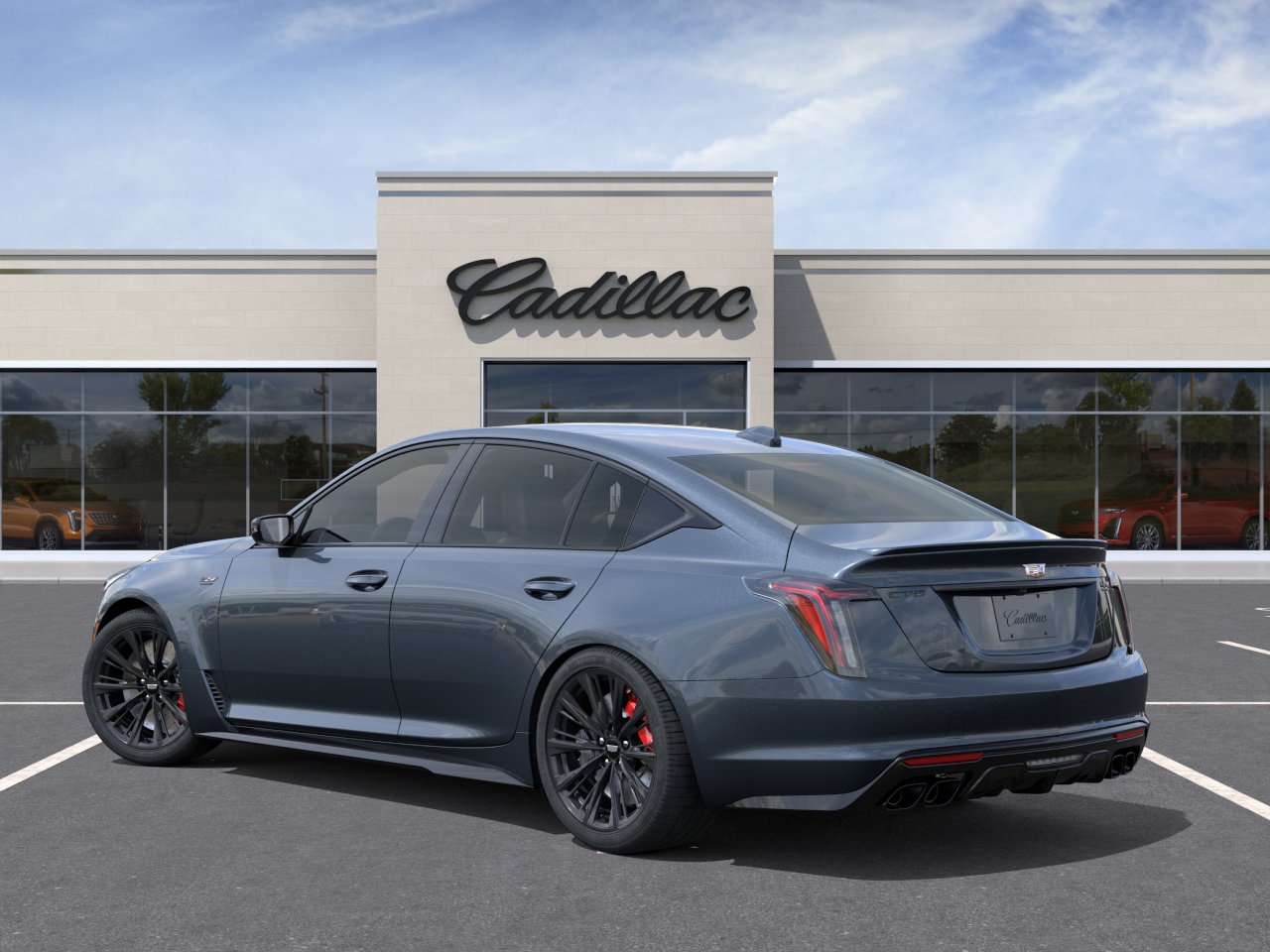 New 2026 Deep Space Metallic Cadillac V-Series Blackwing image 3