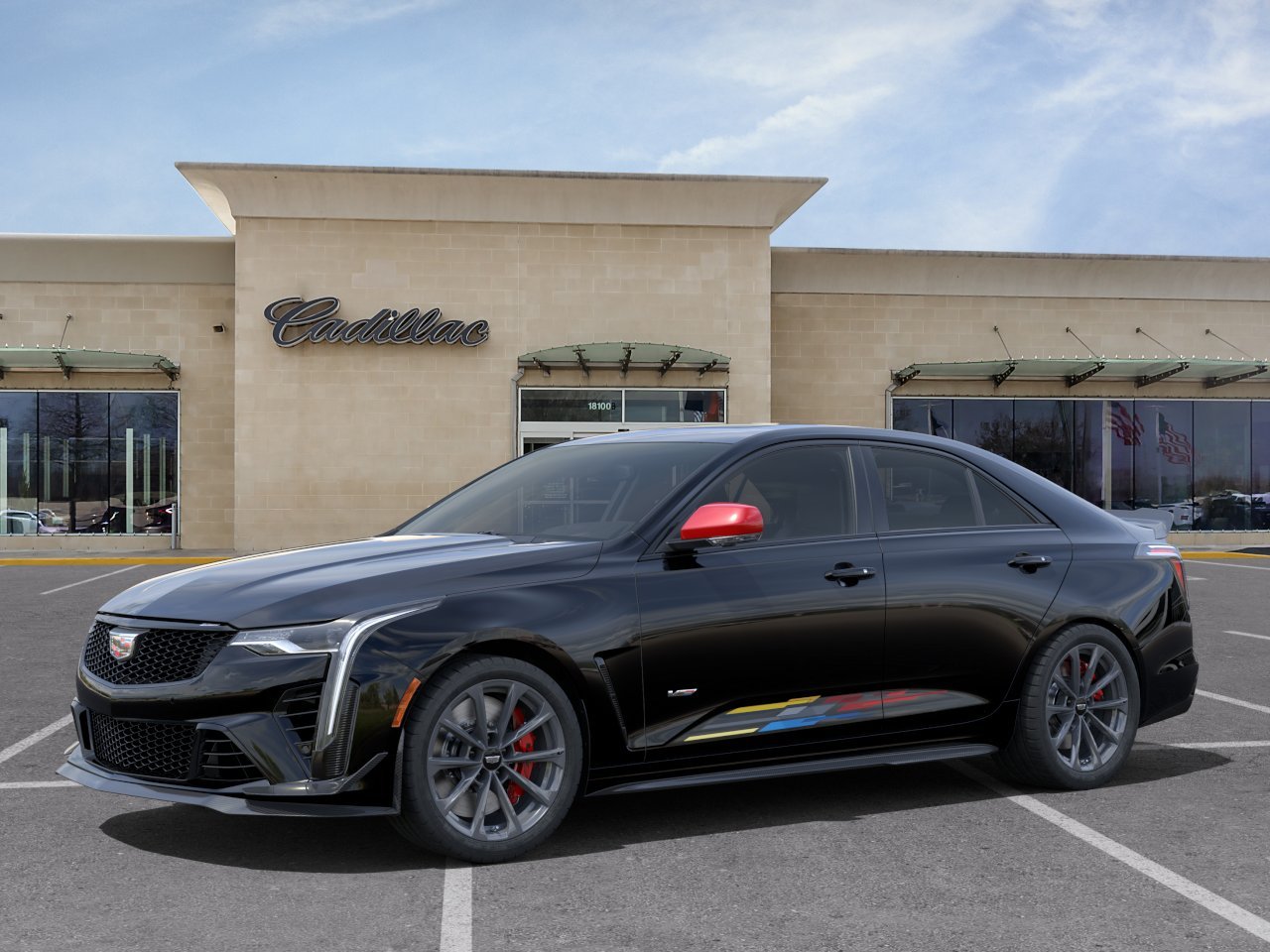 New 2024 Cadillac CT4V VSeries Blackwing Sedan in Friendswood 