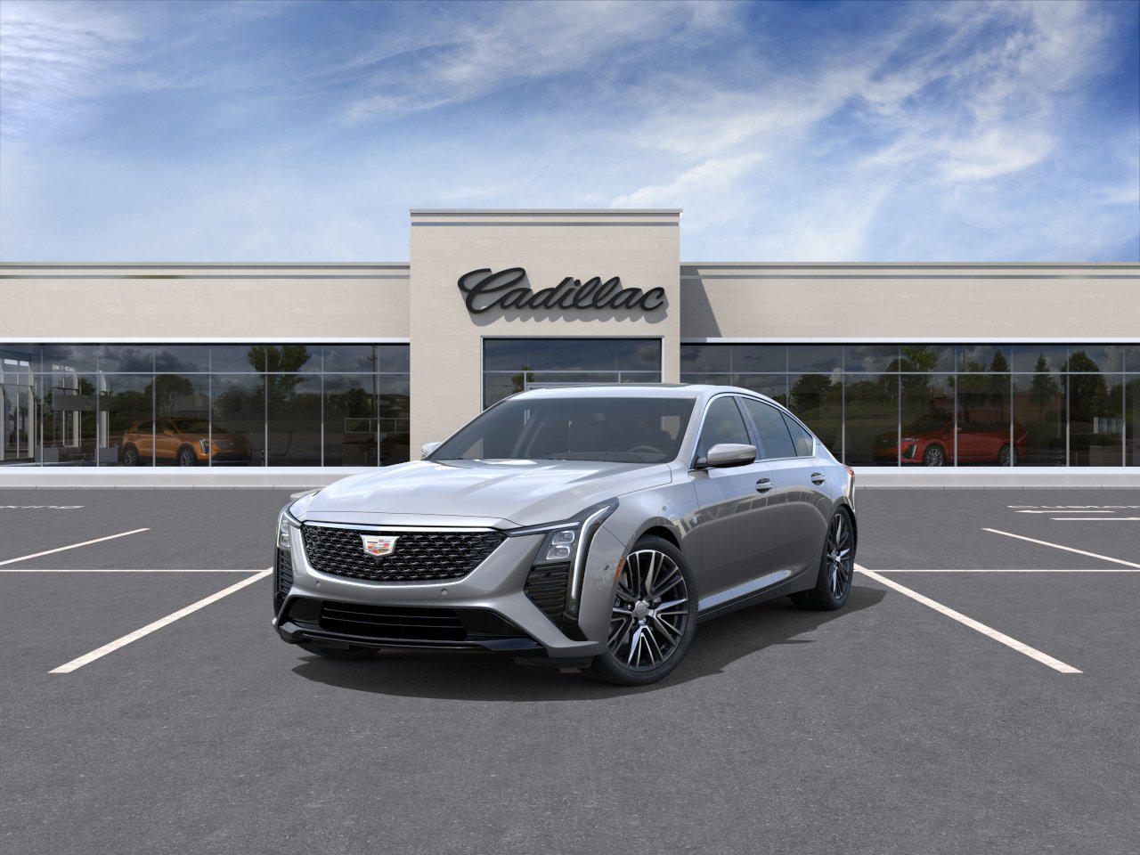 New 2026 Argent Silver Metallic Cadillac Premium Luxury image 32