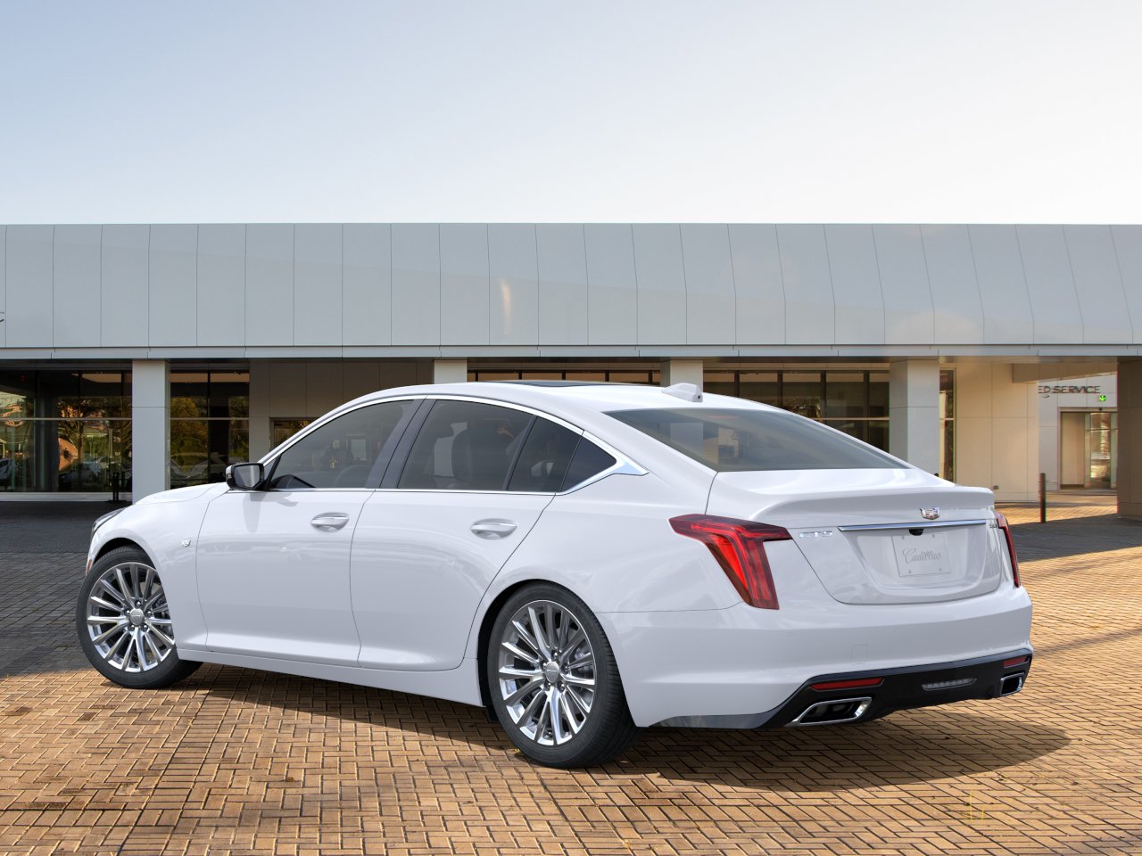 New 2026 Vibrant White Tricoat Cadillac Premium Luxury image 3