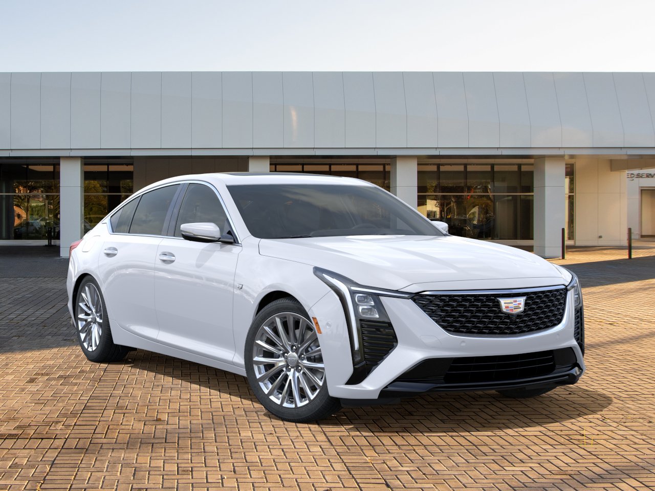 New 2026 Vibrant White Tricoat Cadillac Premium Luxury image 7