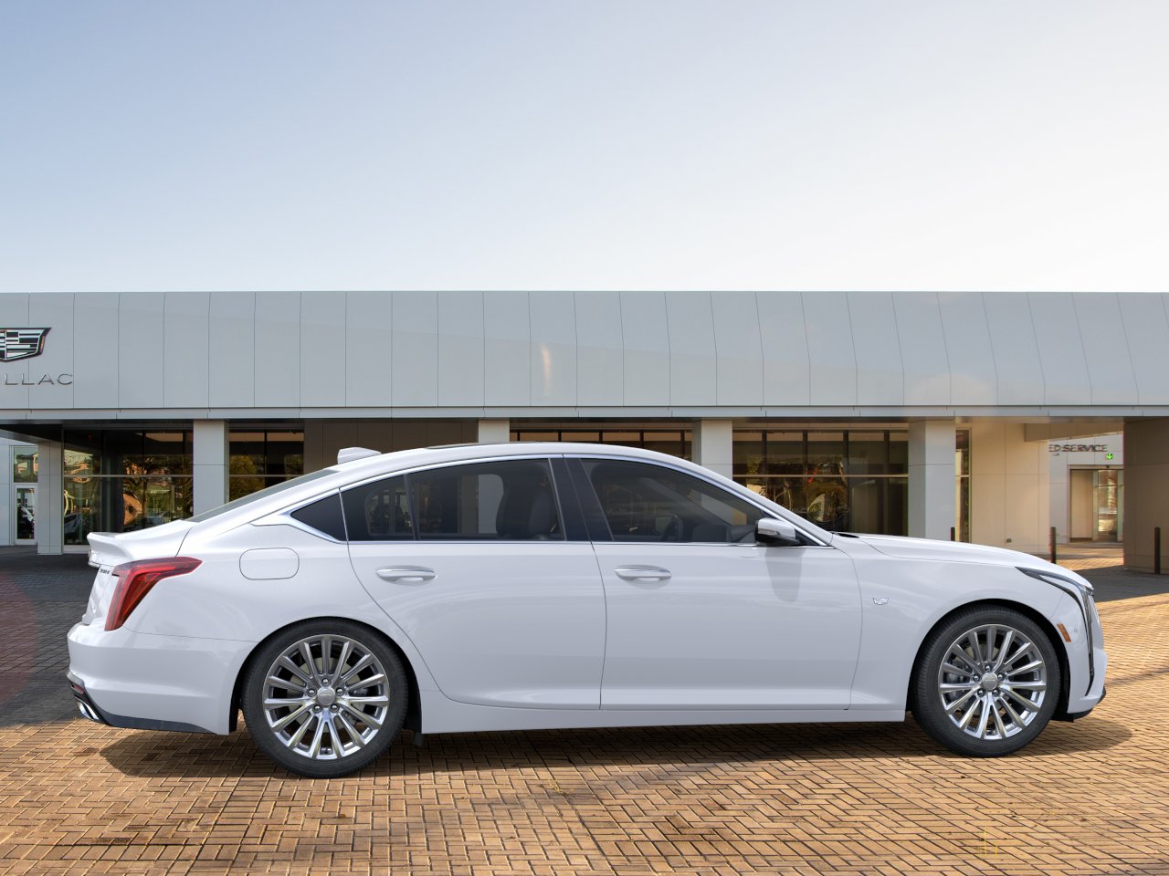 New 2026 Vibrant White Tricoat Cadillac Premium Luxury image 5