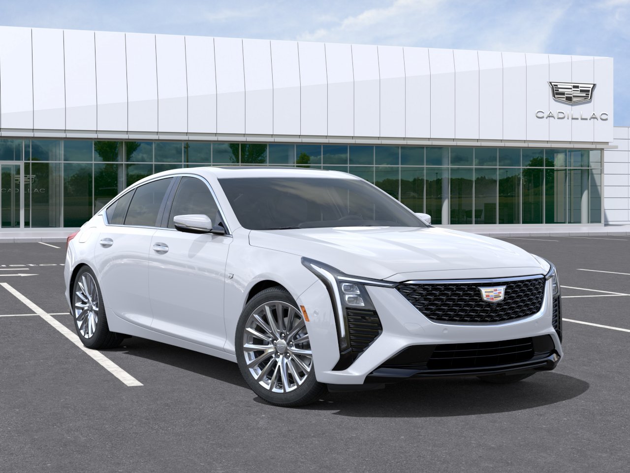 New 2026 Vibrant White Tricoat Cadillac Premium Luxury image 31
