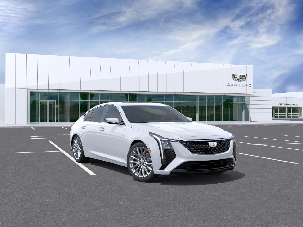 New 2026 Vibrant White Tricoat Cadillac Premium Luxury image 25