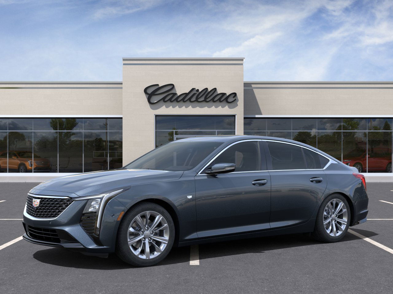 New 2025 Deep Space Metallic Cadillac Premium Luxury image 2