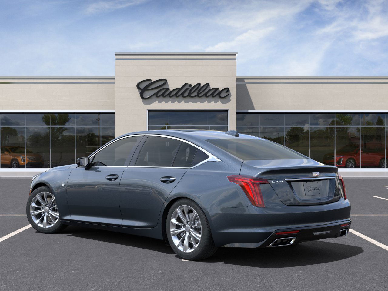 New 2025 Deep Space Metallic Cadillac Premium Luxury image 3