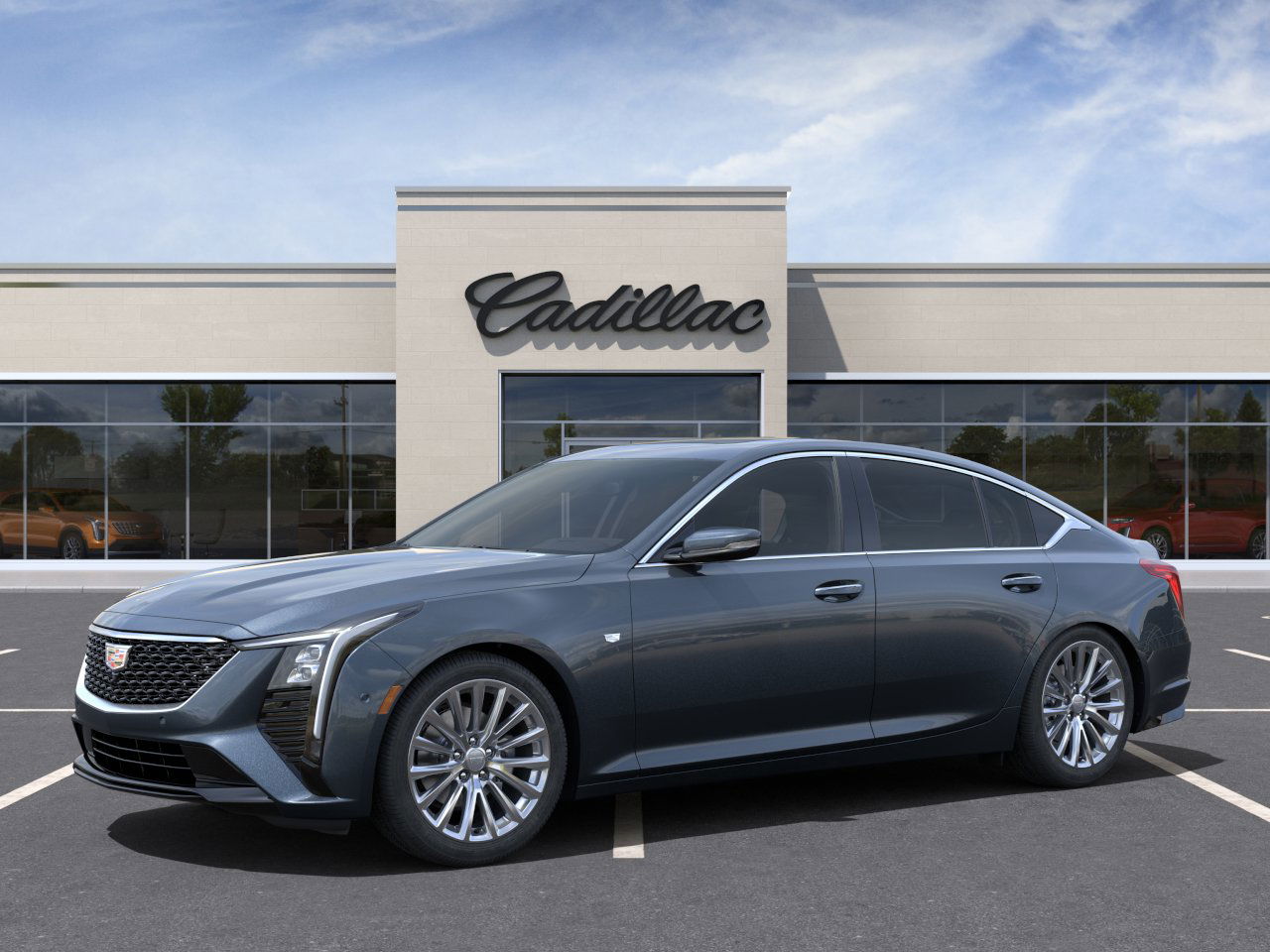 New 2025 Deep Space Metallic Cadillac Premium Luxury image 2