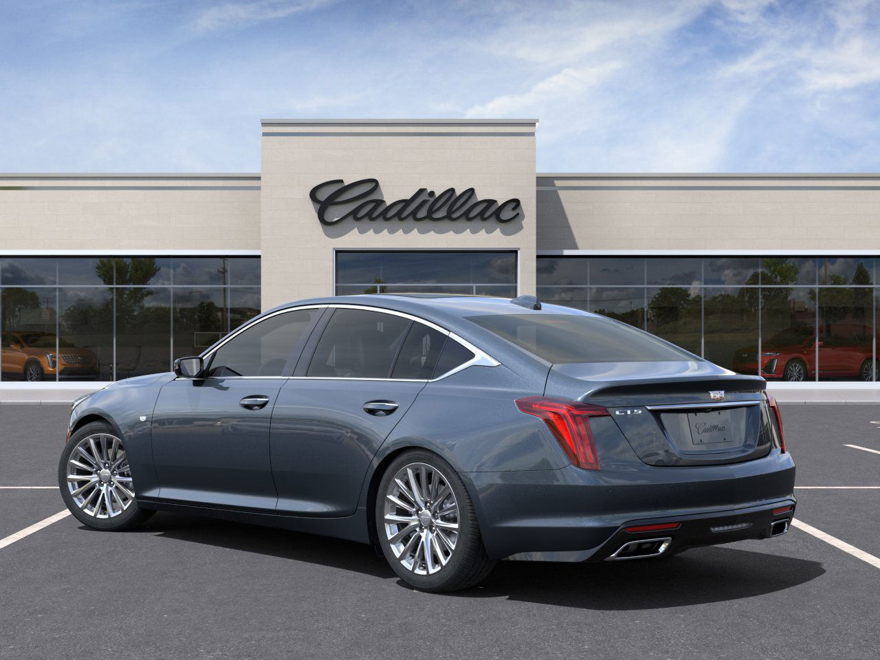 New 2025 Deep Space Metallic Cadillac Premium Luxury image 3