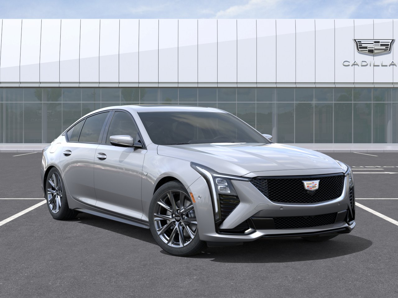 New 2026 Argent Silver Metallic Cadillac Sport image 31