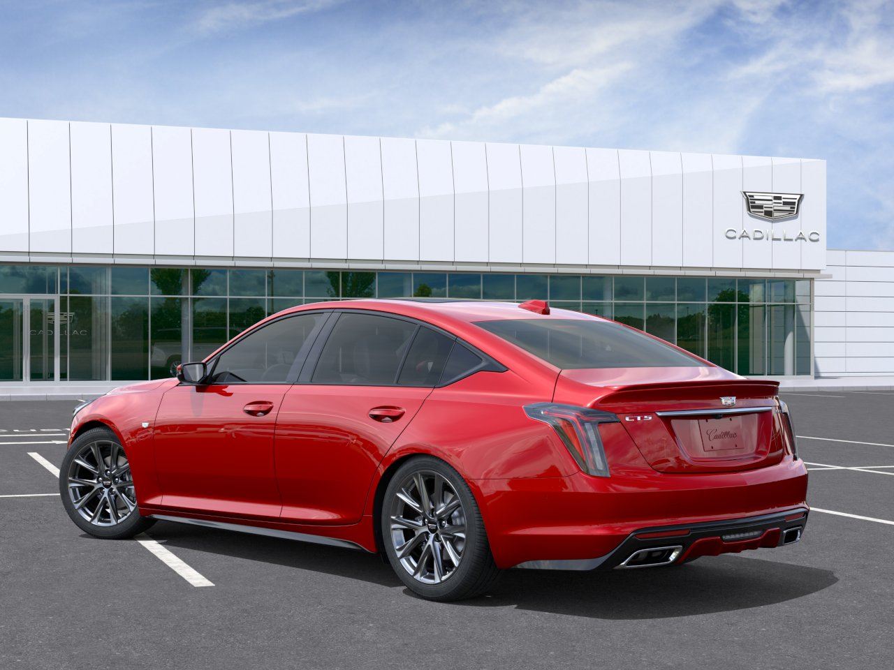 Used 2026 Radiant Red Tintcoat Cadillac Sport image 27