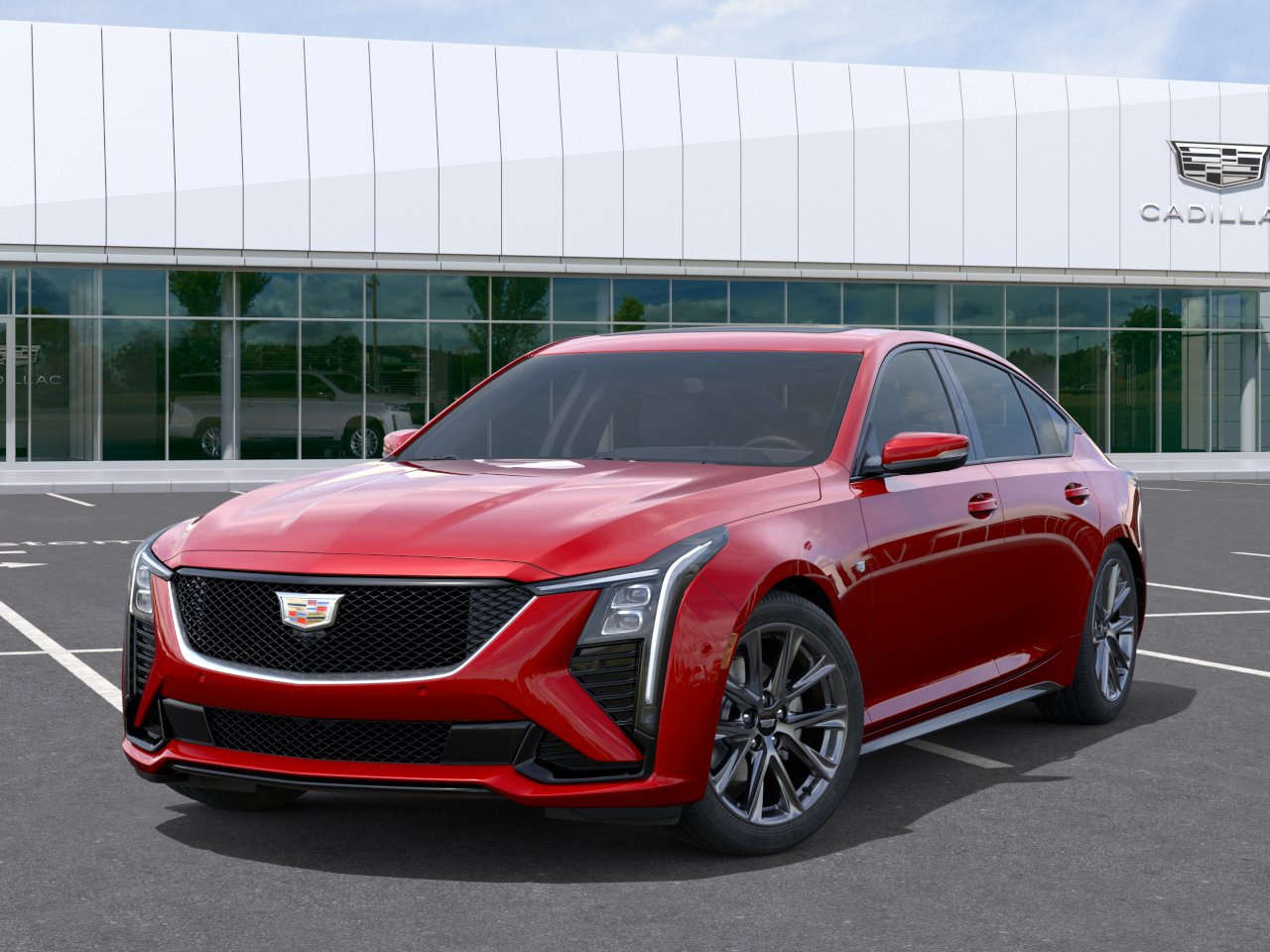 Used 2026 Radiant Red Tintcoat Cadillac Sport image 30