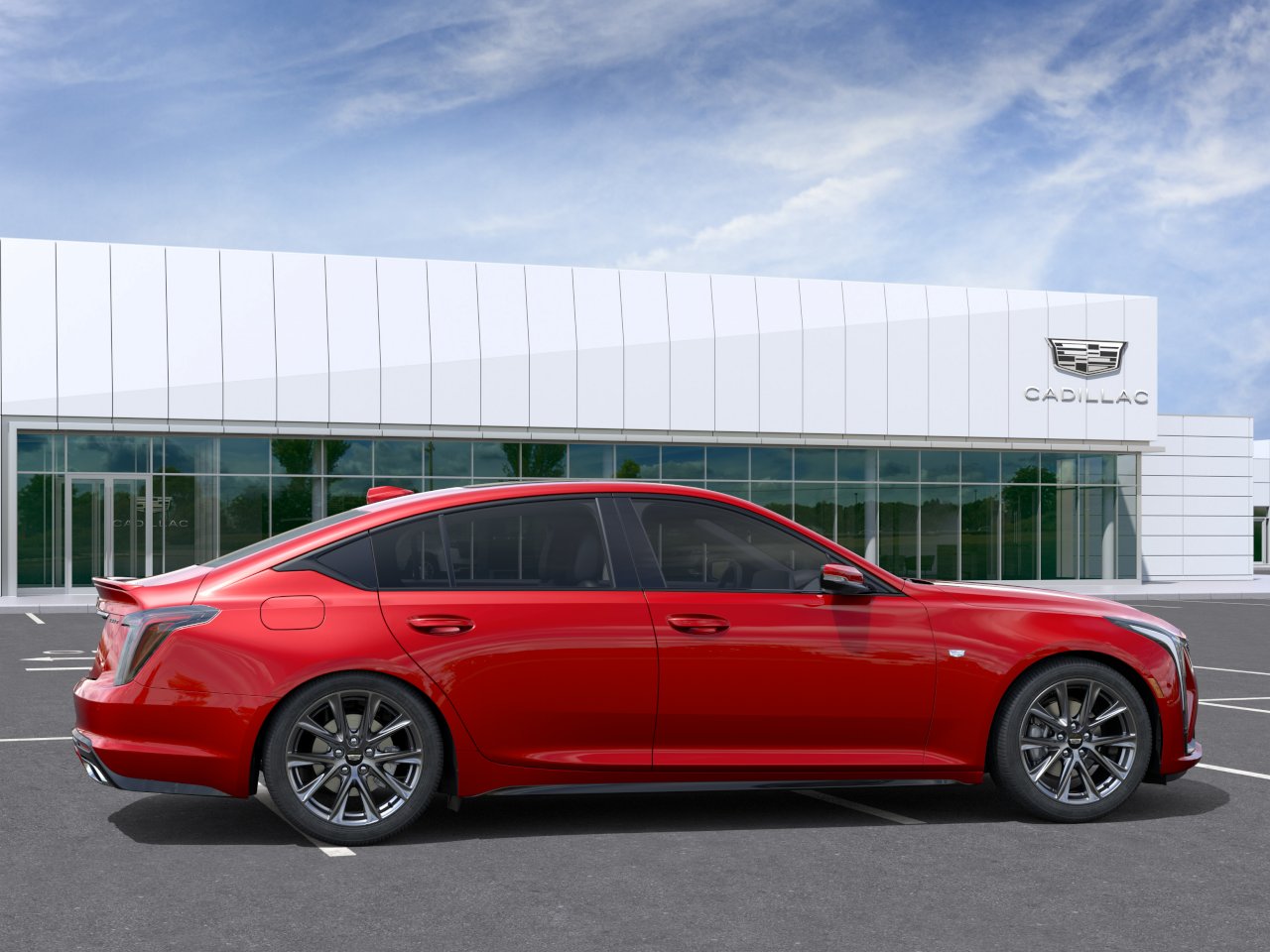 Used 2026 Radiant Red Tintcoat Cadillac Sport image 29