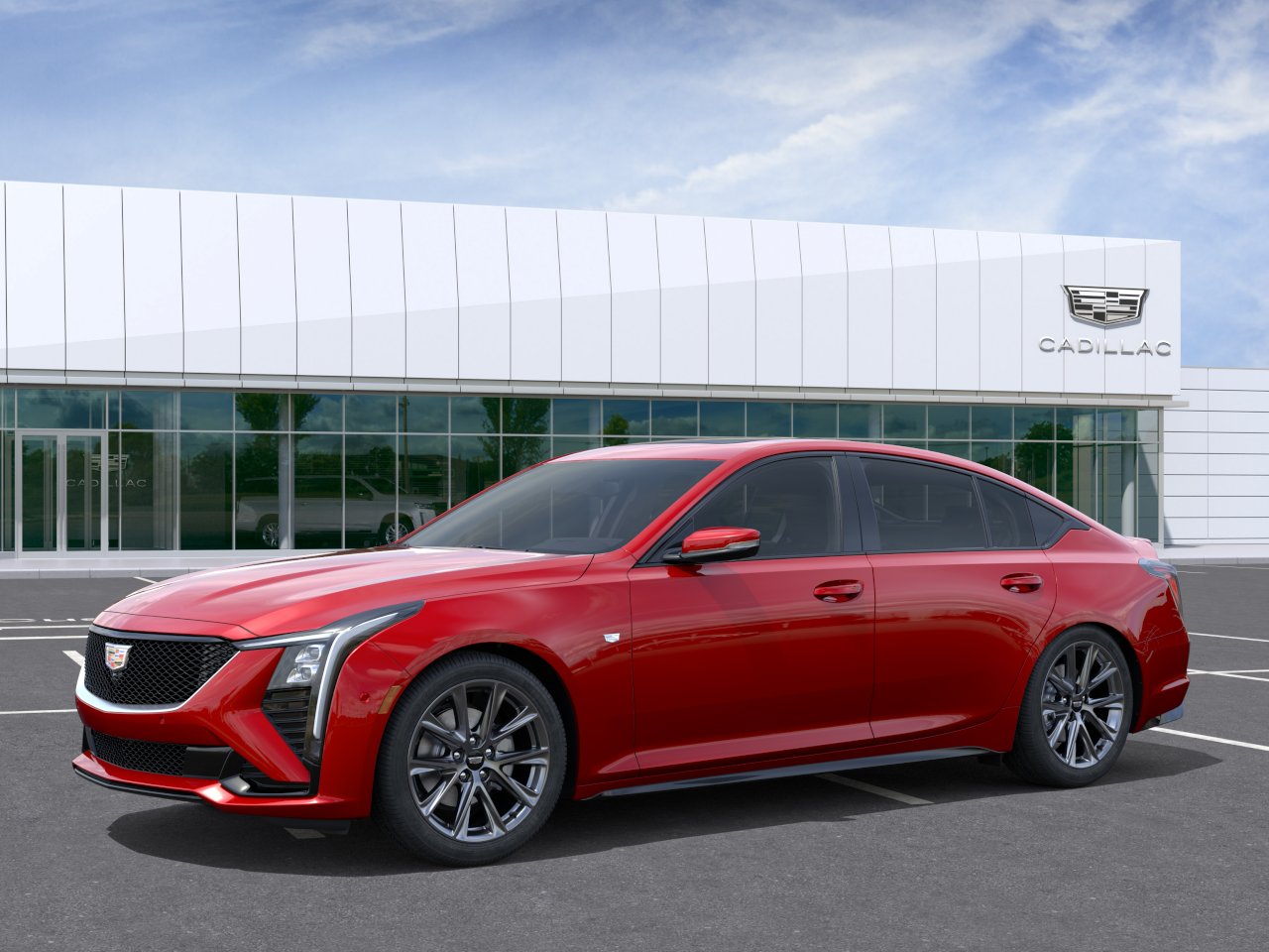 Used 2026 Radiant Red Tintcoat Cadillac Sport image 26