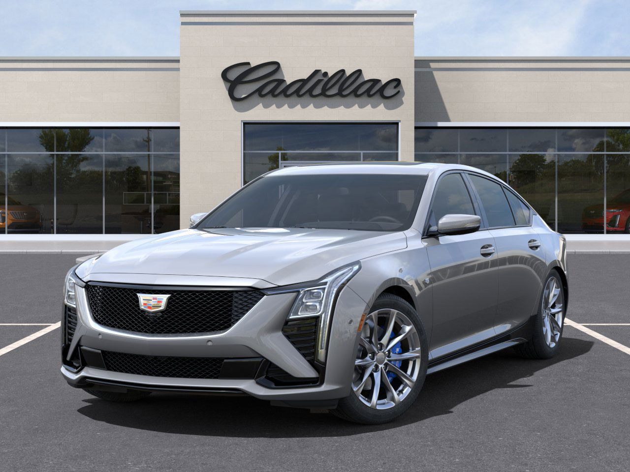 New 2025 Argent Silver Metallic Cadillac Sport image 30