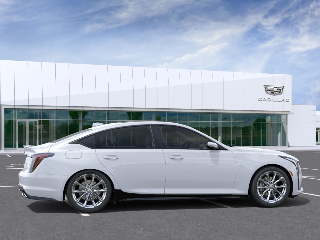 New 2026 Vibrant White Tricoat Cadillac Sport image 29