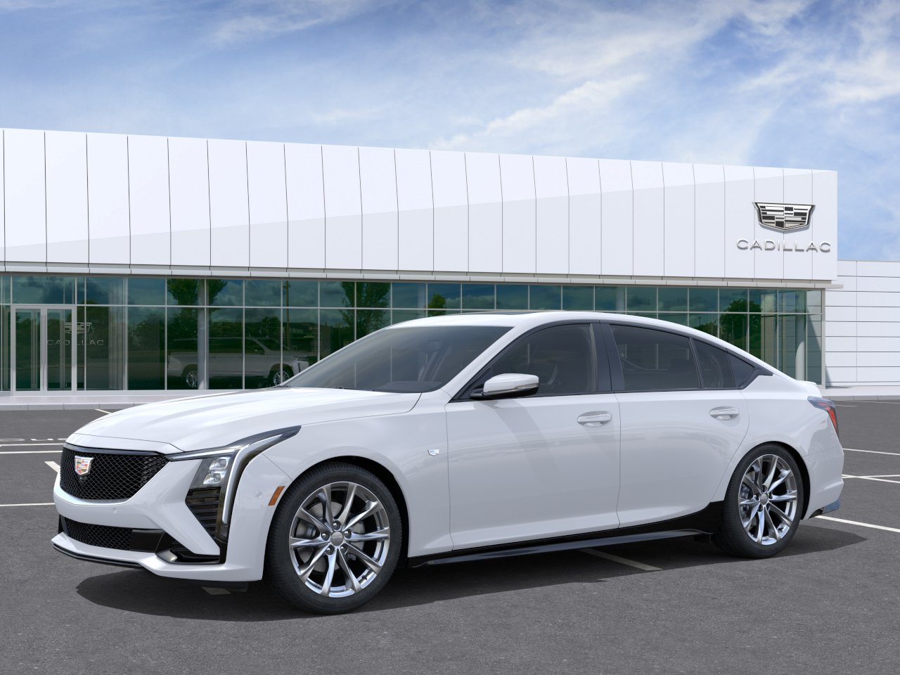 New 2026 Vibrant White Tricoat Cadillac Sport image 26