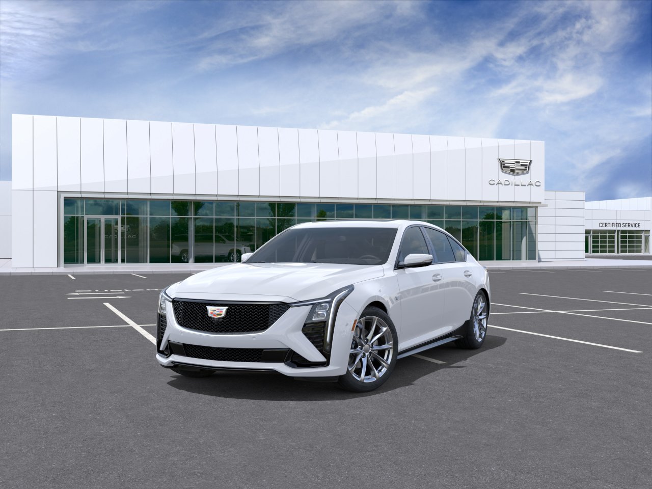 New 2026 Vibrant White Tricoat Cadillac Sport image 32