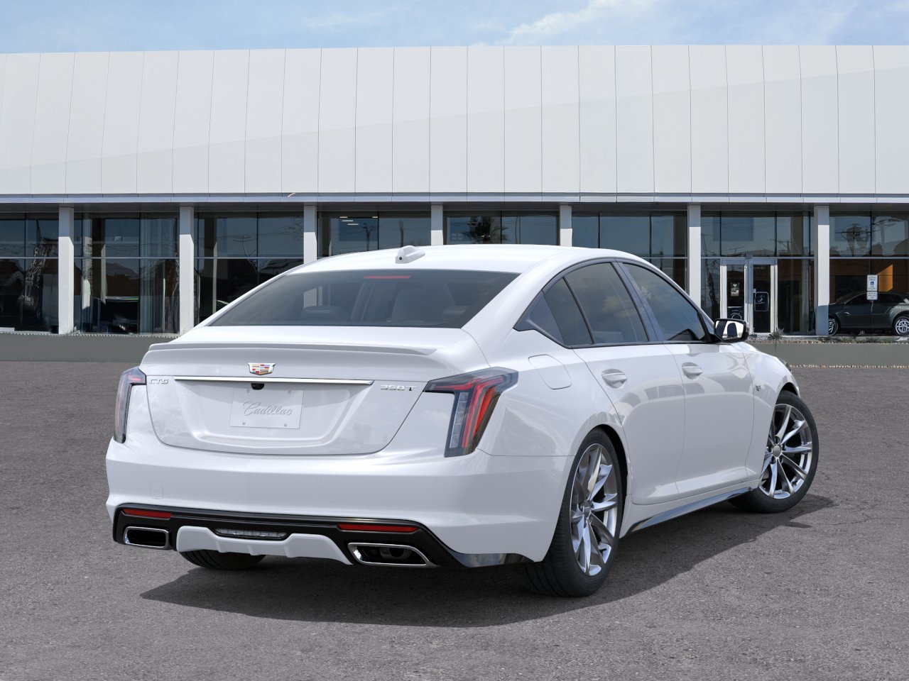 New 2026 Vibrant White Tricoat Cadillac Sport image 4