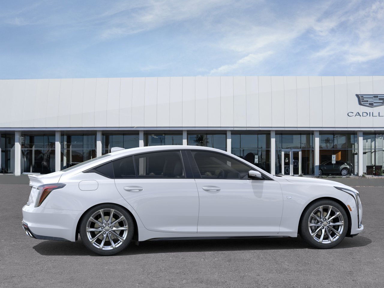 New 2026 Vibrant White Tricoat Cadillac Sport image 5