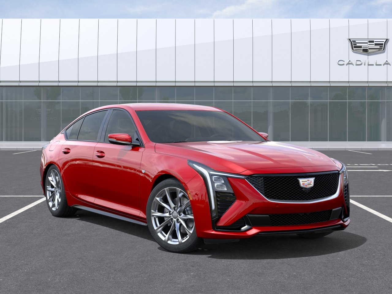 New 2026 Radiant Red Tintcoat Cadillac Sport image 7