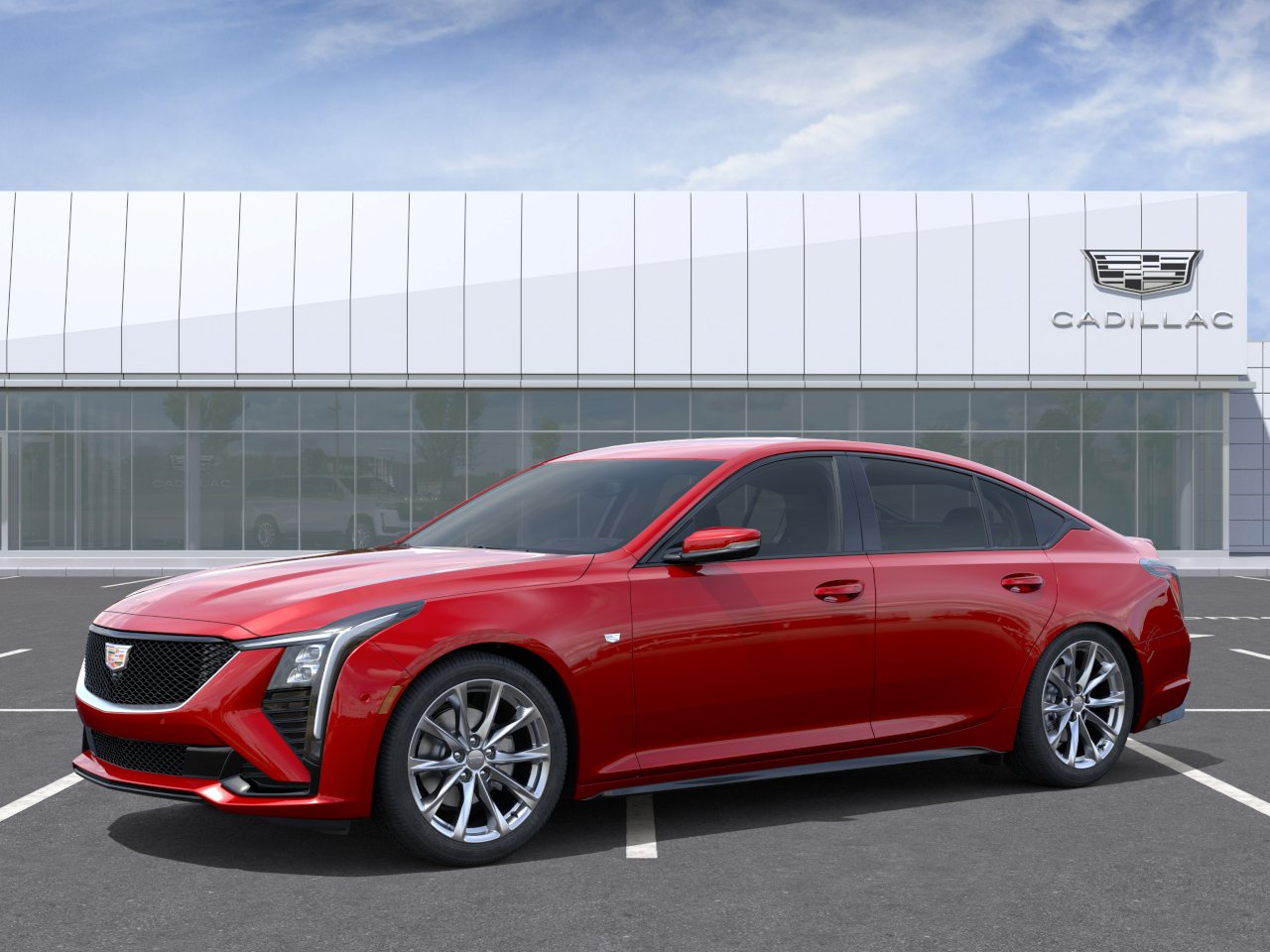 New 2026 Radiant Red Tintcoat Cadillac Sport image 2