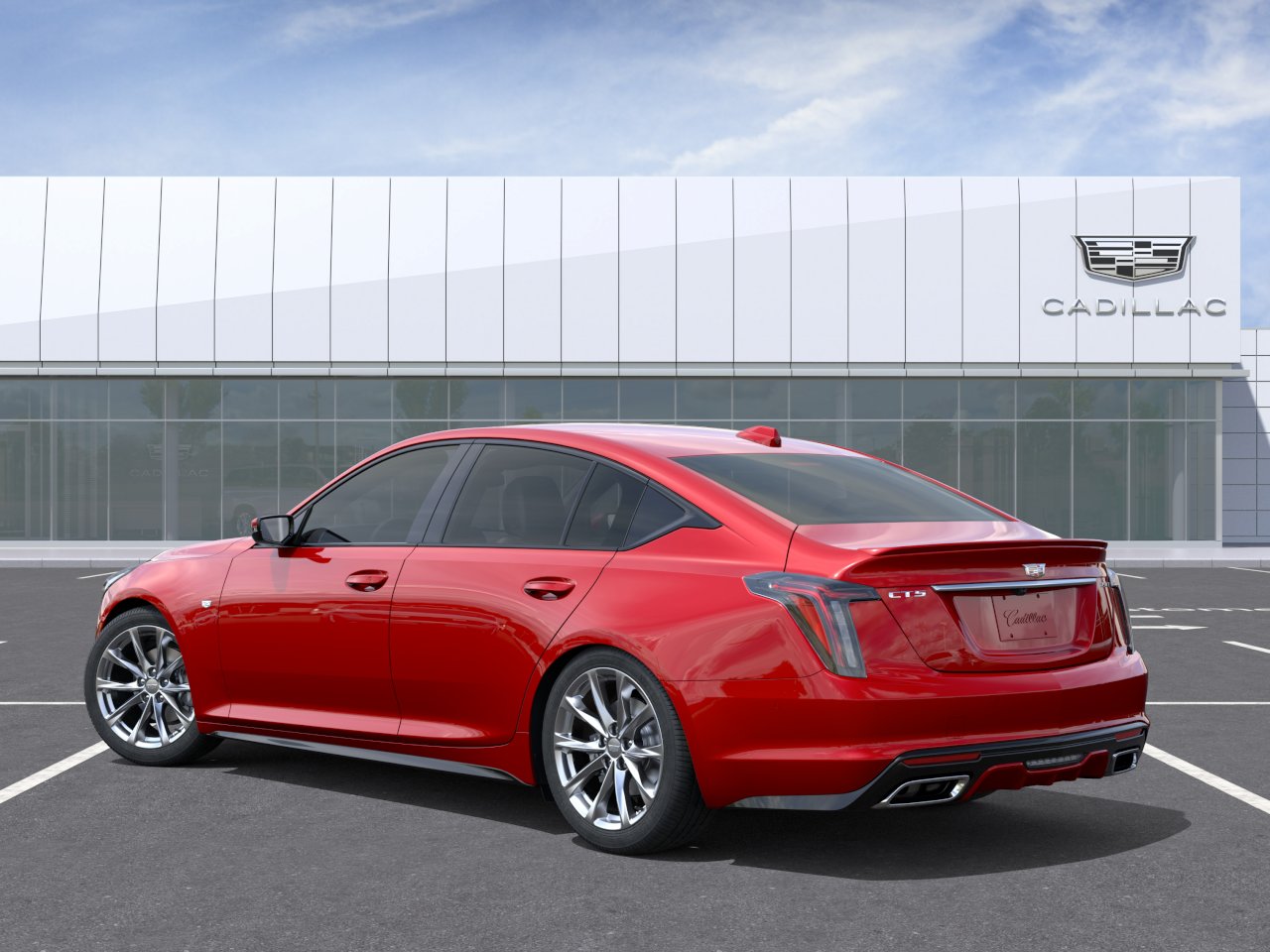 New 2026 Radiant Red Tintcoat Cadillac Sport image 3