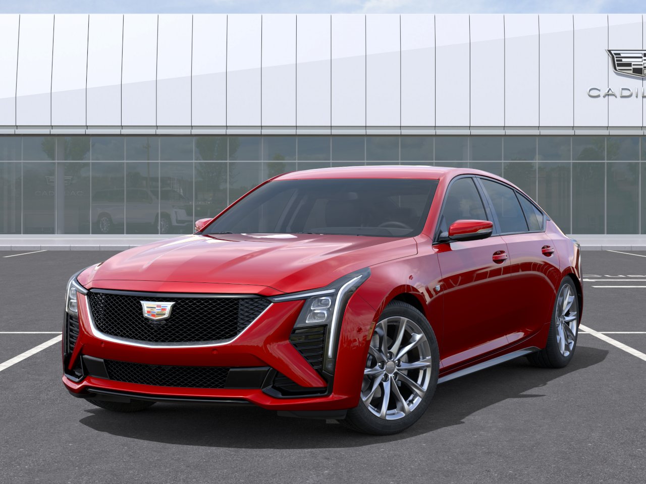 New 2026 Radiant Red Tintcoat Cadillac Sport image 6