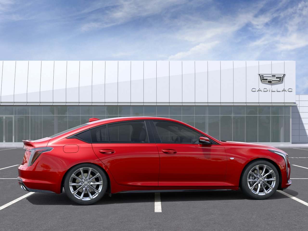 New 2026 Radiant Red Tintcoat Cadillac Sport image 5