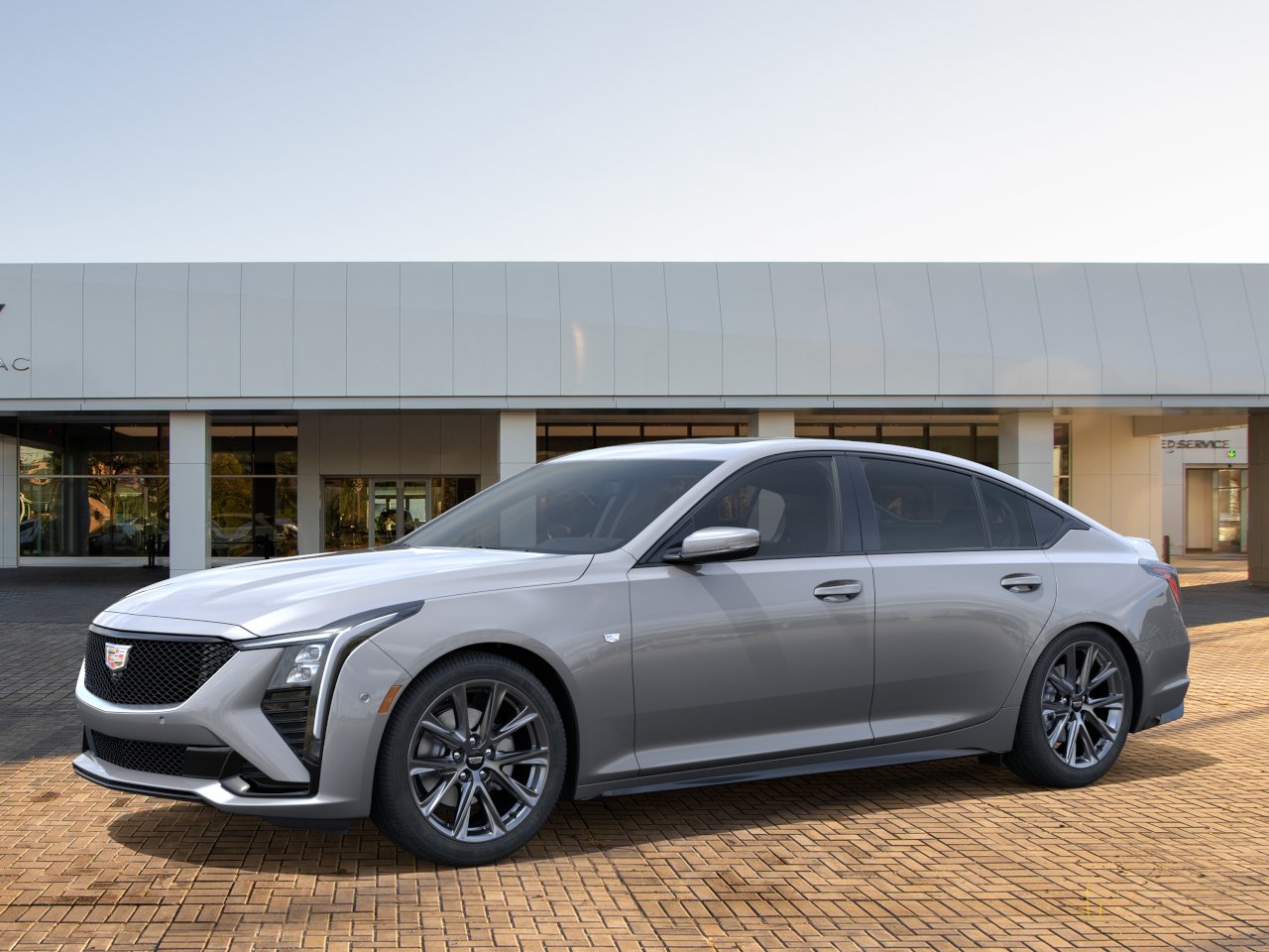 New 2026 Argent Silver Metallic Cadillac Sport image 2
