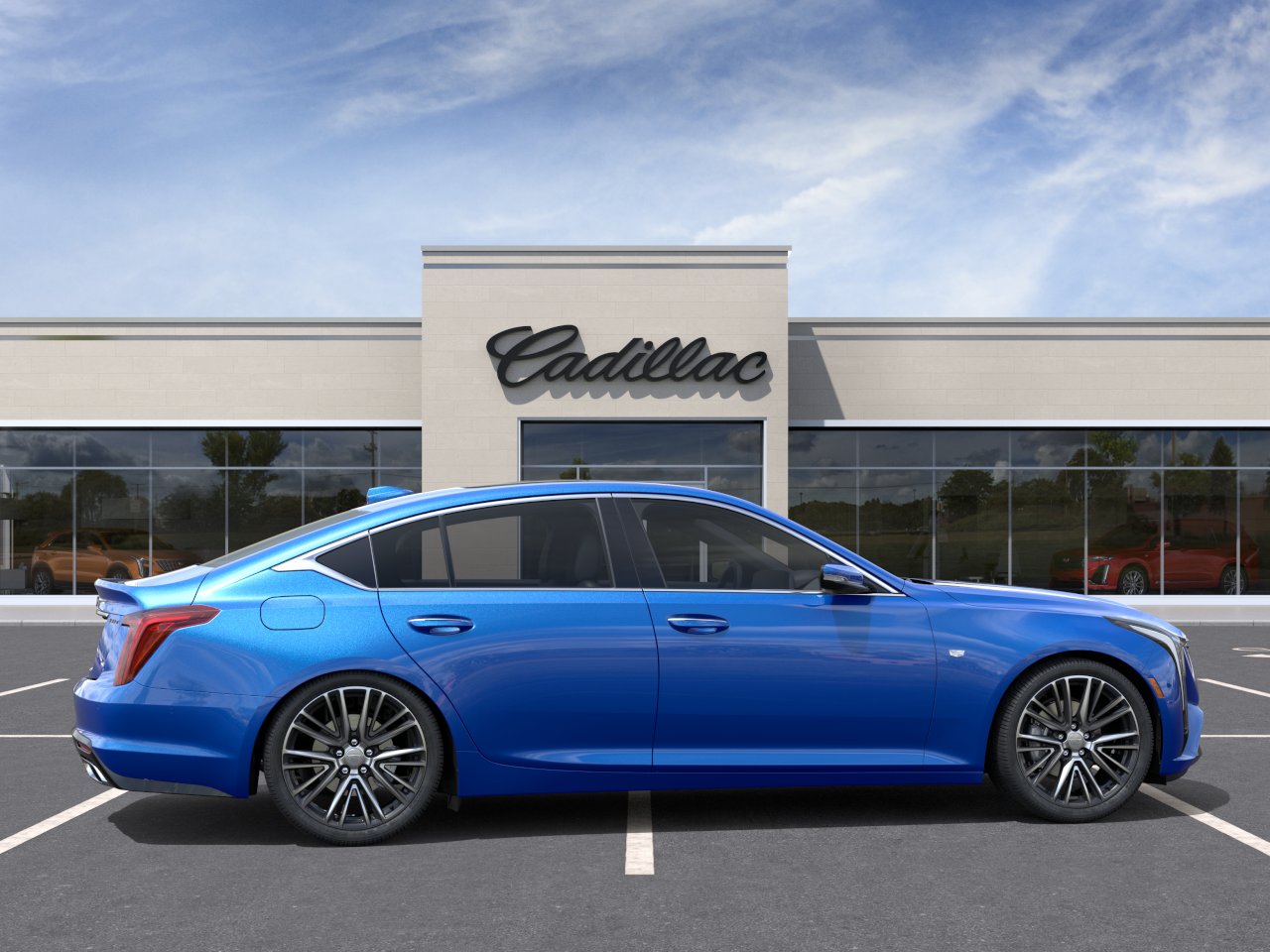 New 2026 Coastal Blue Metallic Cadillac Premium Luxury image 5