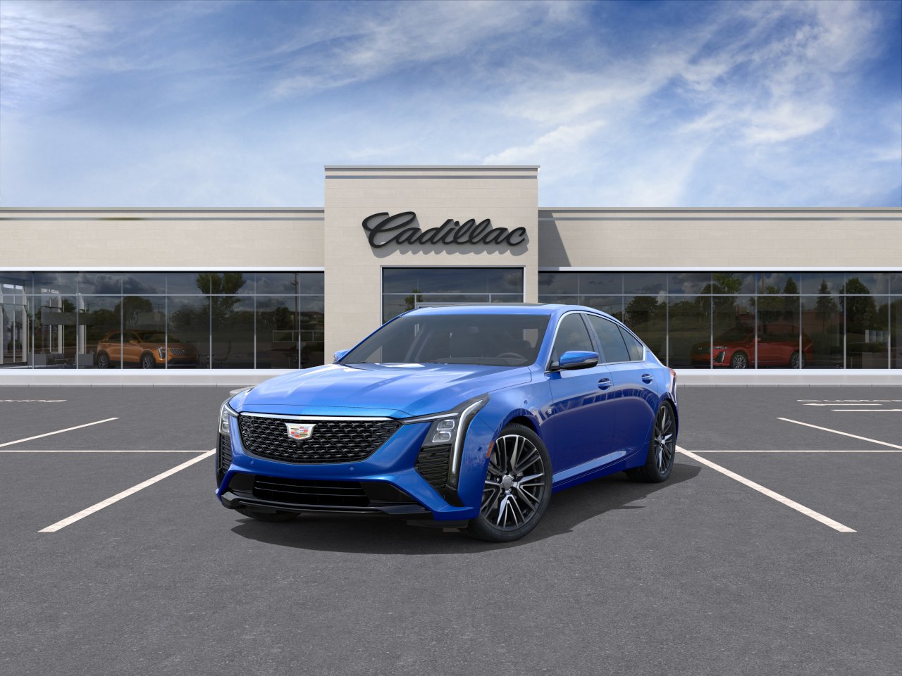 New 2026 Coastal Blue Metallic Cadillac Premium Luxury image 8