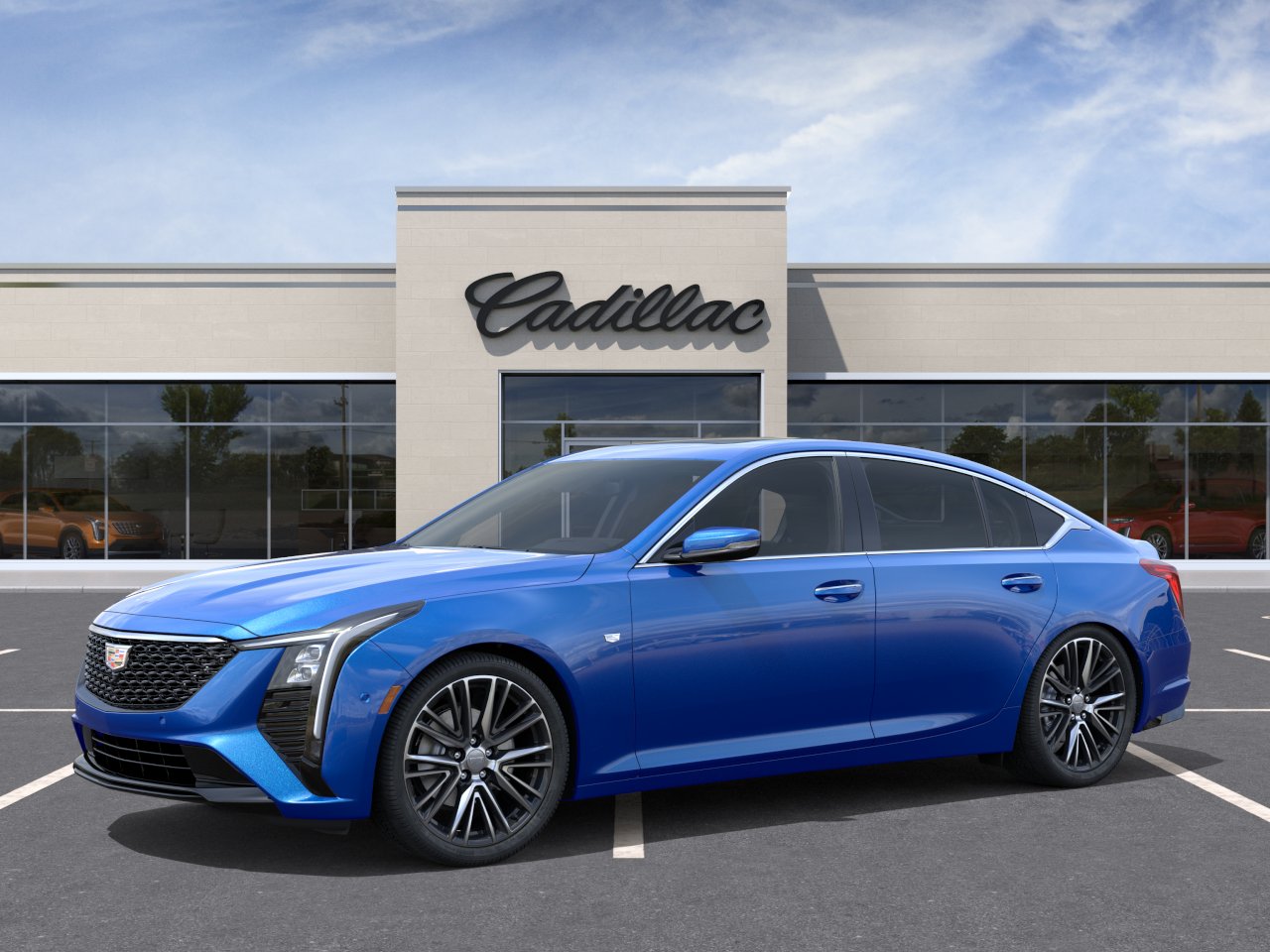 New 2026 Coastal Blue Metallic Cadillac Premium Luxury image 2