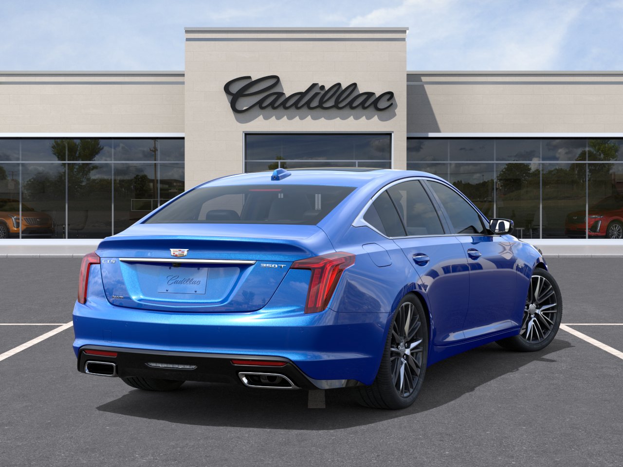 New 2026 Coastal Blue Metallic Cadillac Premium Luxury image 4