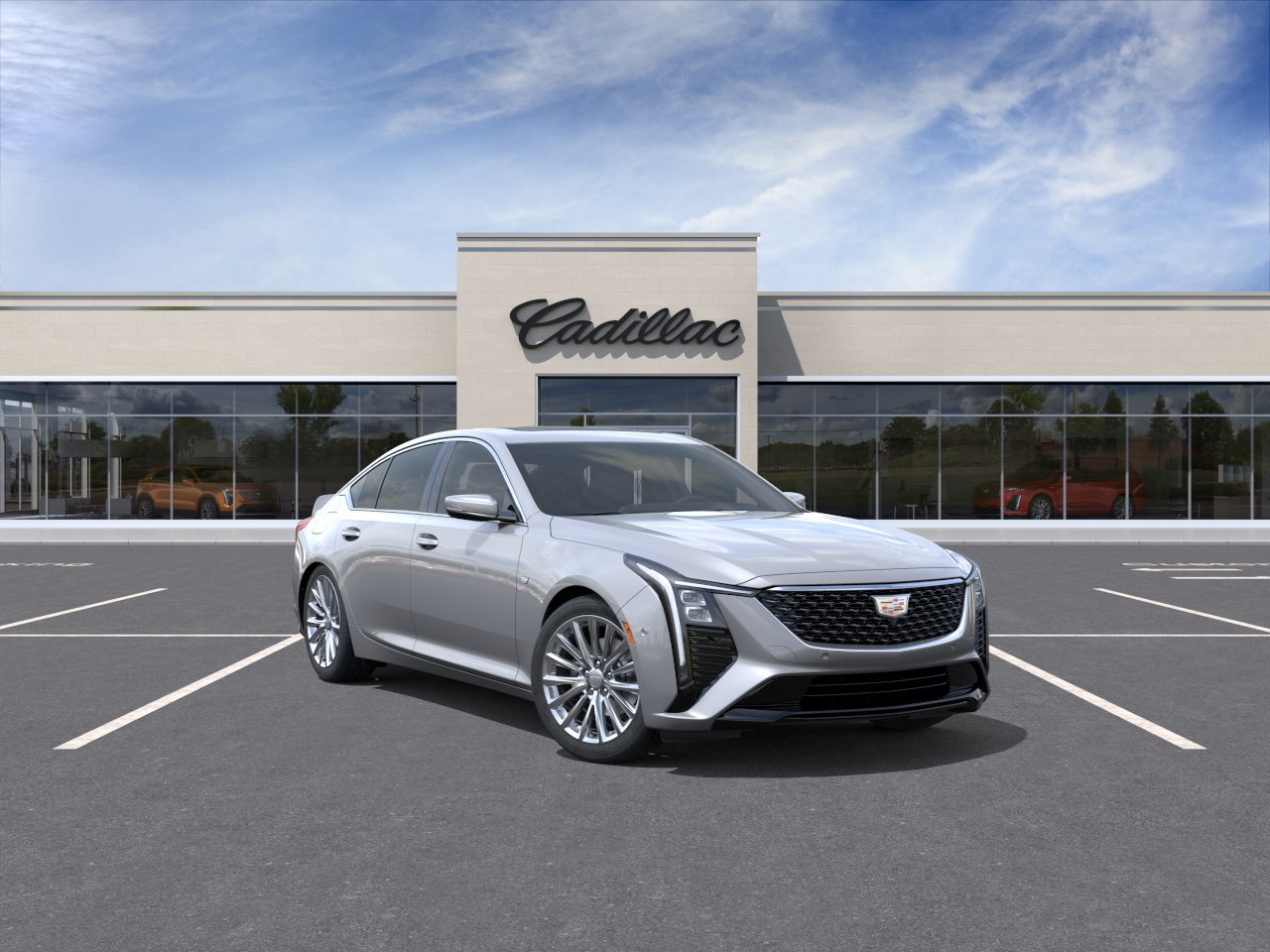 New 2026 Argent Silver Metallic Cadillac Premium Luxury image 25