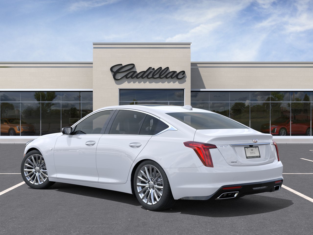 New 2026 Summit White Cadillac Premium Luxury image 3