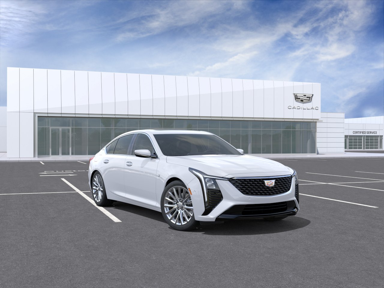 New 2026 Vibrant White Tricoat Cadillac Premium Luxury image 25