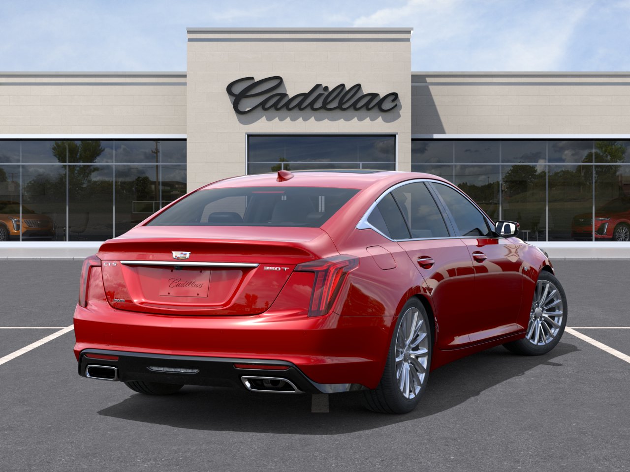 New 2026 Radiant Red Tintcoat Cadillac Premium Luxury image 4