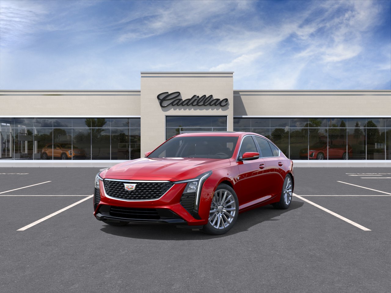 New 2026 Radiant Red Tintcoat Cadillac Premium Luxury image 8