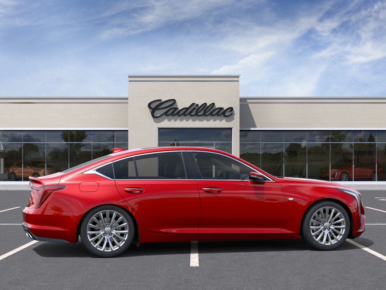 New 2026 Radiant Red Tintcoat Cadillac Premium Luxury image 5