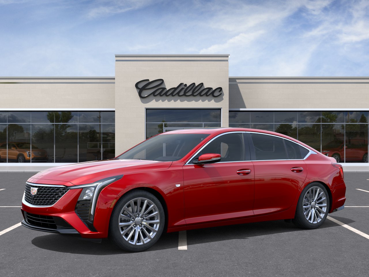 New 2026 Radiant Red Tintcoat Cadillac Premium Luxury image 2