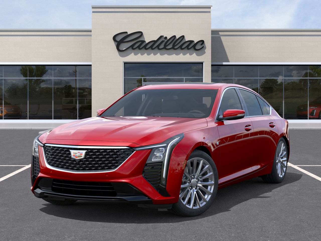 New 2026 Radiant Red Tintcoat Cadillac Premium Luxury image 6